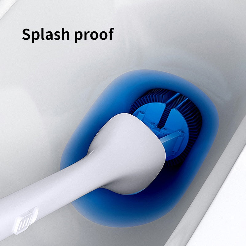 Lisslune | Adjustable Double Head Roller Toilet Brush