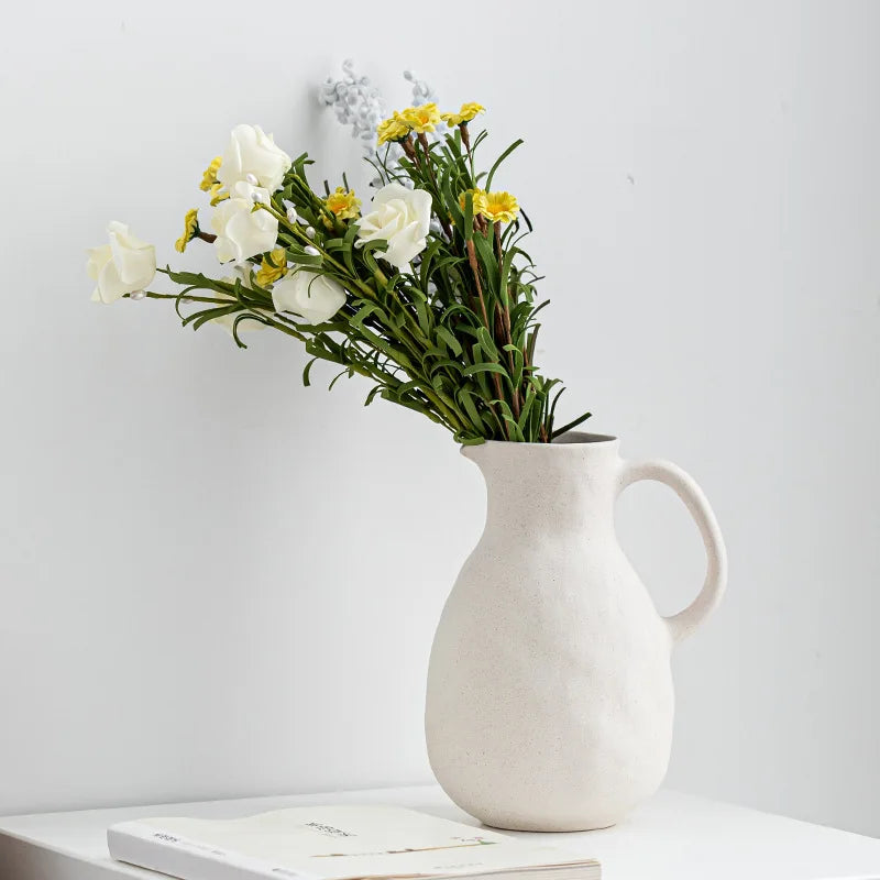 Lisslune | GlossyCharm - Textured ceramic vase