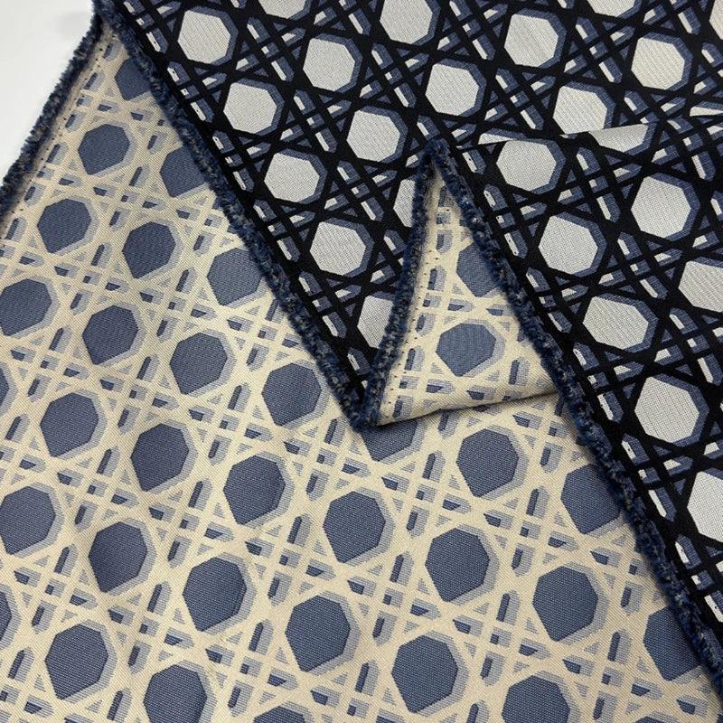 Lisslune | Adjustable Premium Jacquard Polyester Fabric for DIY Windbreaker Dress Creations