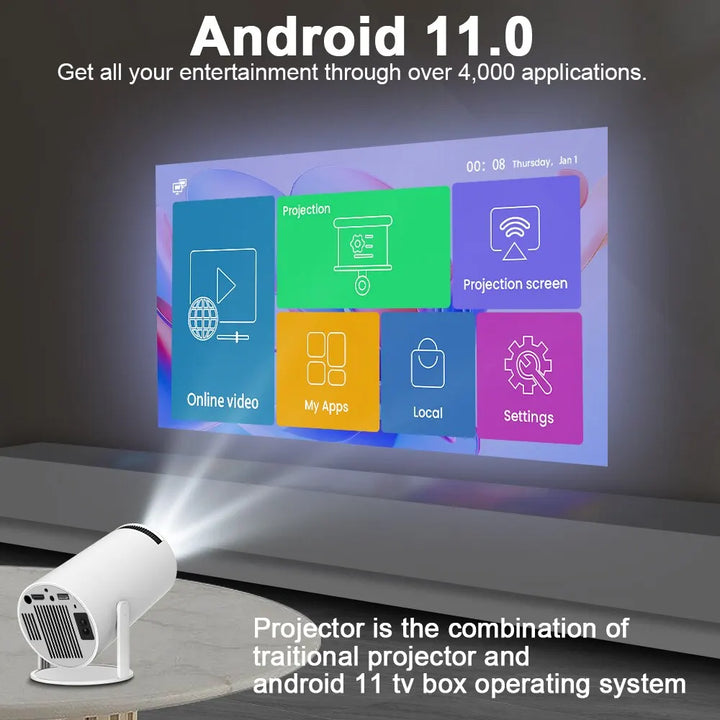 Lisslune | – 4K Android Projector Pro