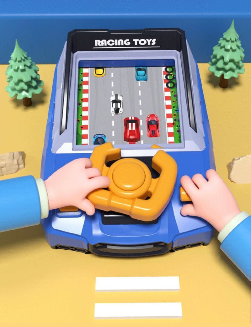 Lisslune | Interactive toy steering wheel for realistic racing fun