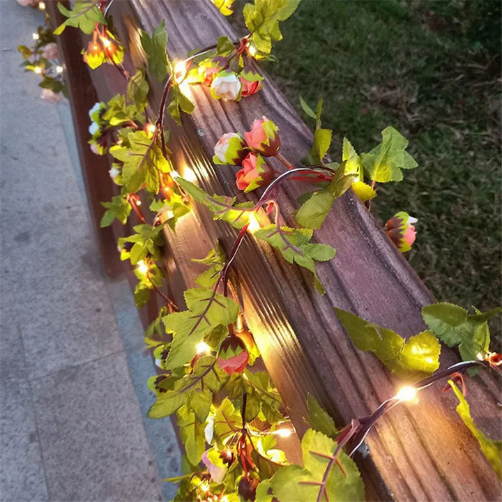Lisslune | Artificial Vine Plants with LED Lights for Hanging