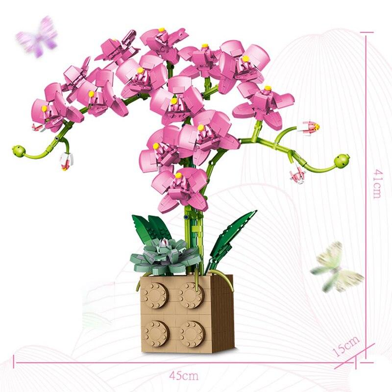 Lisslune | Create your own beautiful orchid bouquet with this DIY flower craft kit