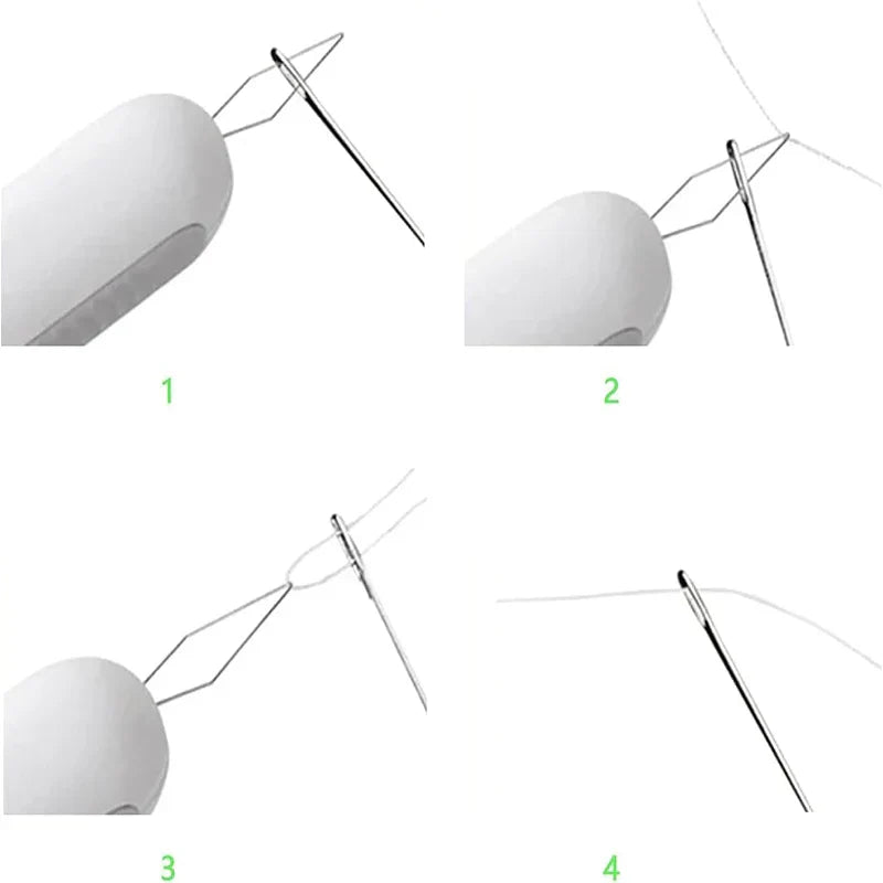 Lisslune | Dual-Purpose Needle Threader Seam Ripper Tool