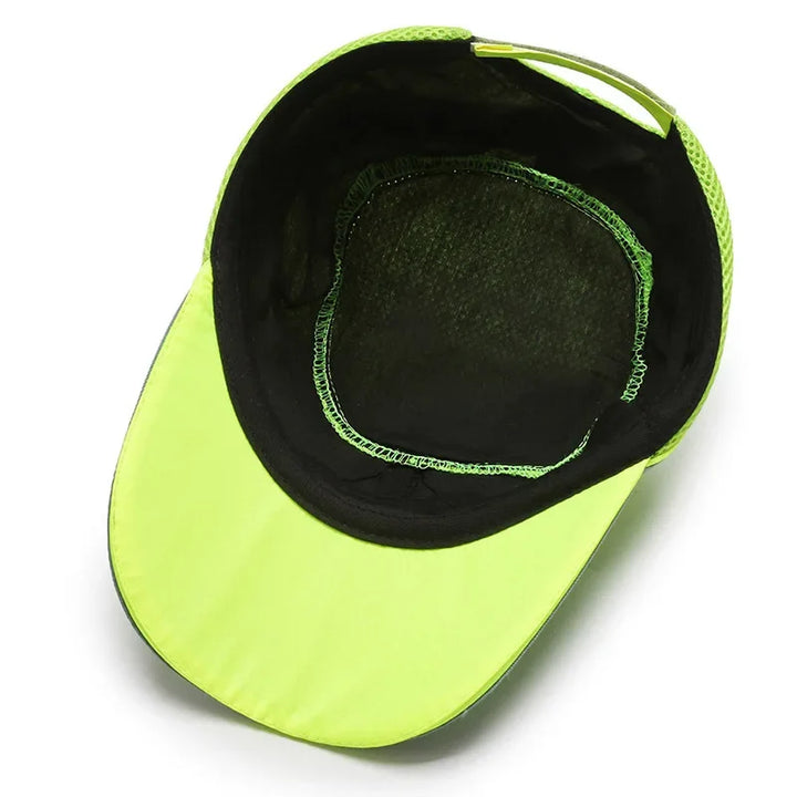 Lisslune | Red Safety Bump Cap - Helmet with hard ABS inner core for head protection at home, work, and factory