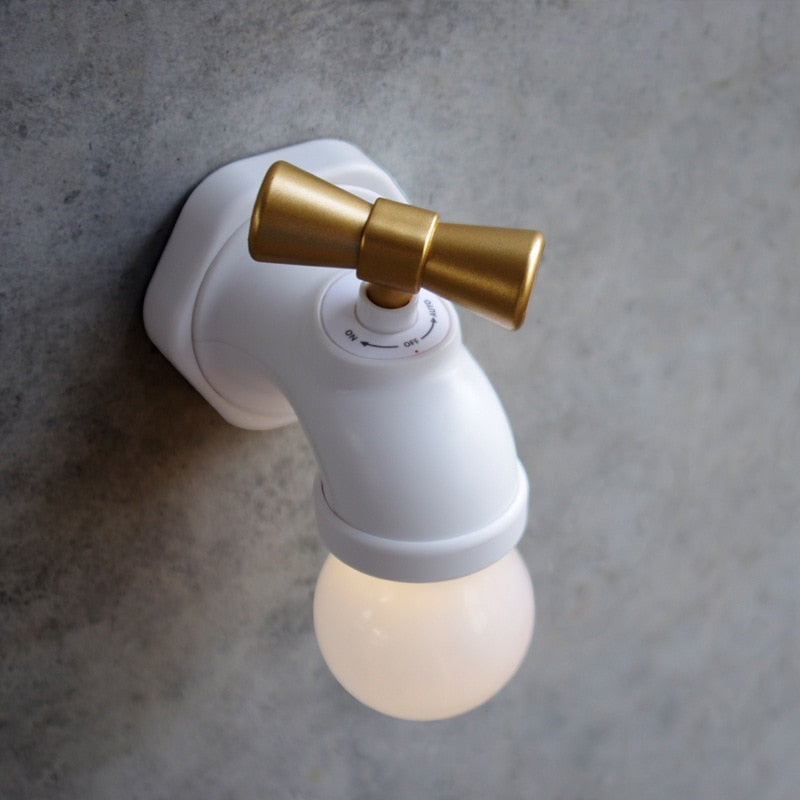 Lisslune | Creative Faucet Wall Lamp