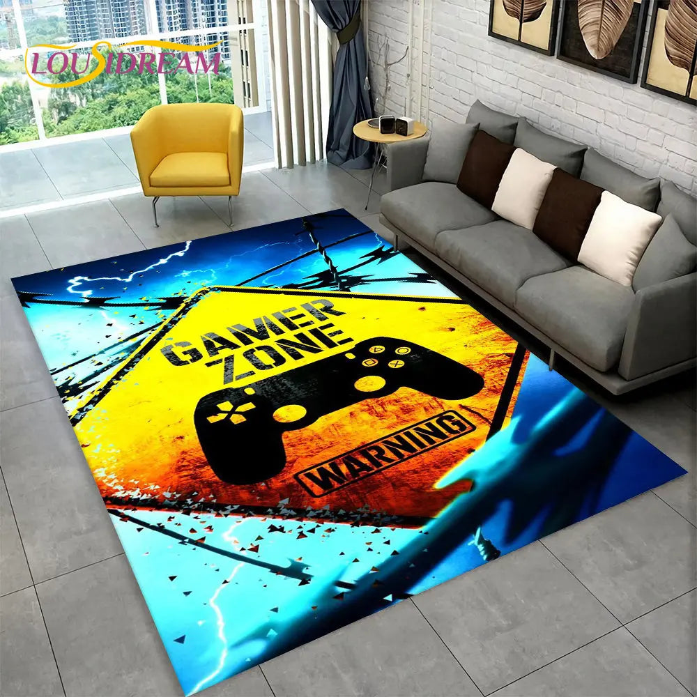 Lisslune | GameJoy Playmat – Soft 3D Gamepad Floor Mat for Children and Gamers