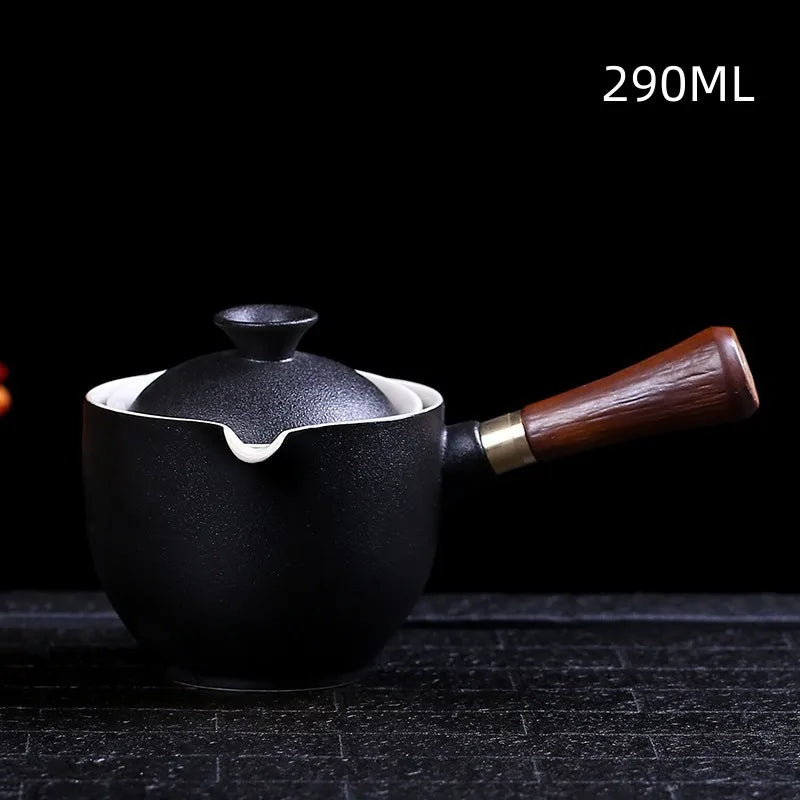 Lisslune | Traditional Harmony Ceramic Rotating Teapot