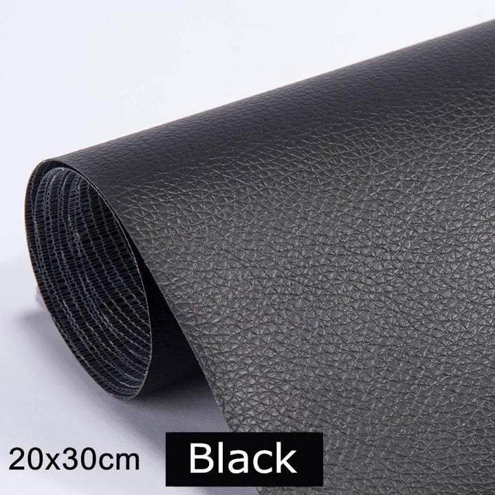 Lisslune | Jumbo XL Luxe Litchi Leather Repair Stickers - Stylish Solutions for Elegant Furniture Repairs