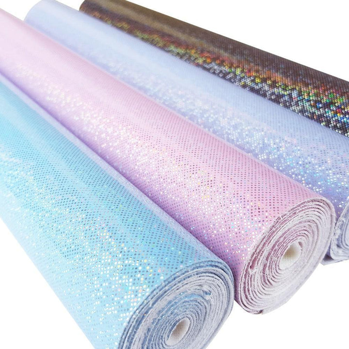Lisslune | Premium Laser-Enhanced Synthetic Leather Fabric Roll: Transform Your Creative Projects