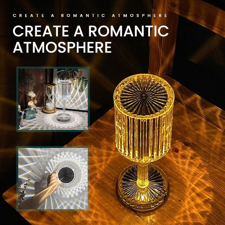 Lisslune | Diamond Glow Acrylic Touch Table Night Lamp