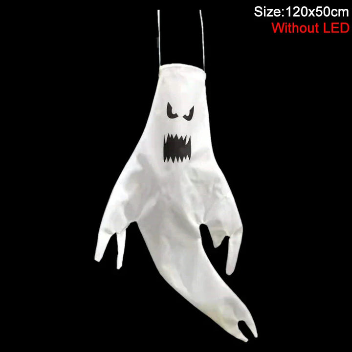 Rynx | Halloween LED Light Hanging Ghost For Halloween Party Home Outdoor Indoor Decoration Large Glowing Creepy Lamp Horror Props