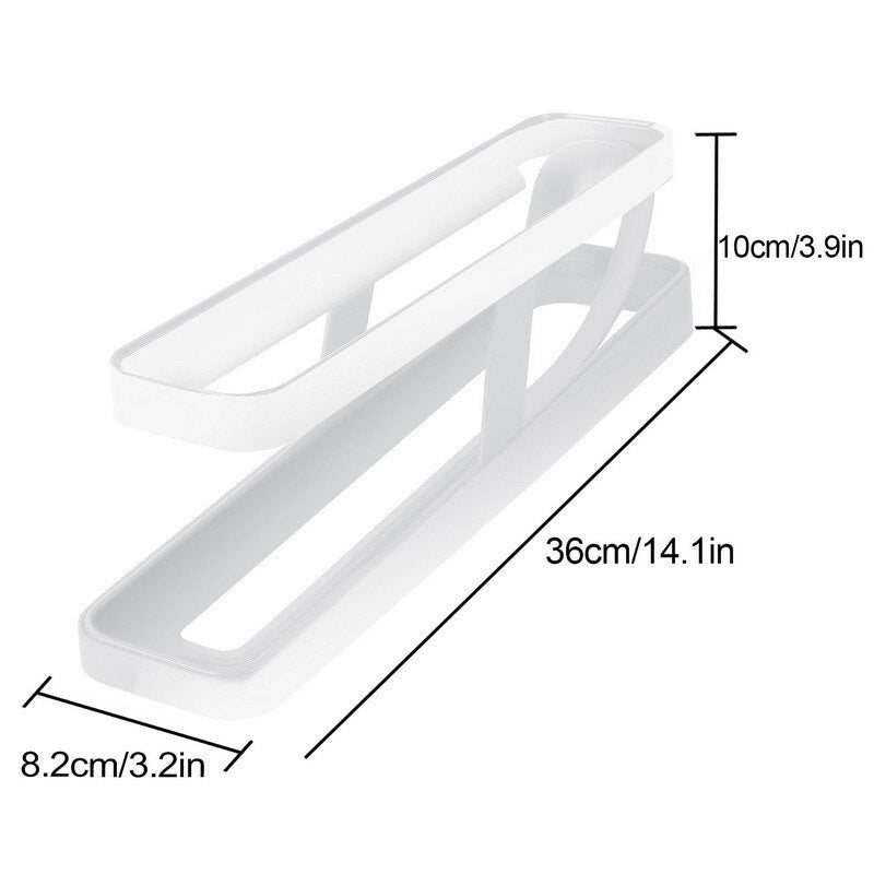 Lisslune | Automatic Egg Rolling Holder Organizer Rack