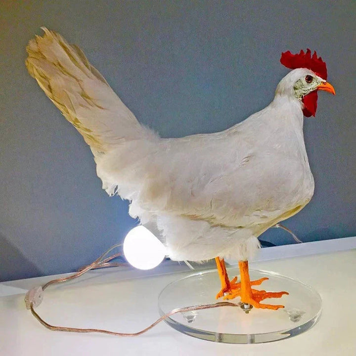 Lisslune | Decorative Night Lights Simulated Animal Funny Easter House Decoration Party Carnival Chicken Lamp Chick Night Light Ornaments
