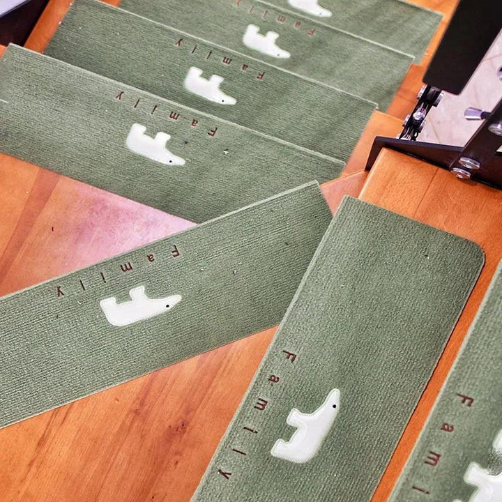 Lisslune | Stylish and Safe Plush Stair Mat Collection with Elegant Patterns
