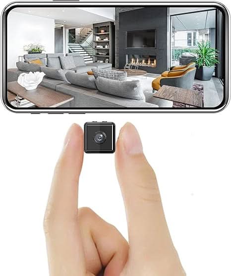 Lisslune | 1080P Mini Security Camera with Motion Detection & App Control