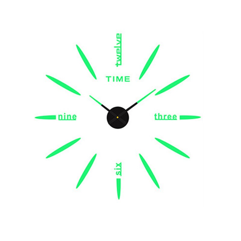 Lisslune | 3D Luminous Silent Wall Clock