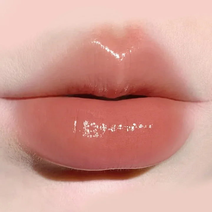 Rynx | 9 Colors Gel Lipstick Moisturizing Mirror Water Light Solid Lip Gloss Glass Tea Russet Lip Coating Tint Makeup Cosmetics Beauty