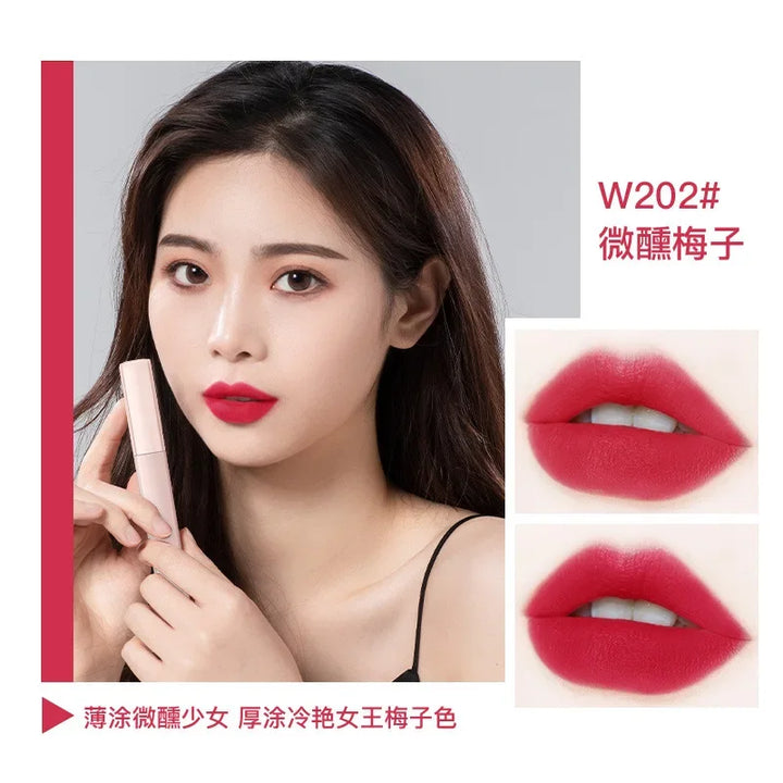 Rynx | Velvet Orange Lipstick Skin Brightening Matte Lipsticks Waterproof Long-lasting Lipstick Lip Tint Women Korean Cosmetics Lip Lacquer