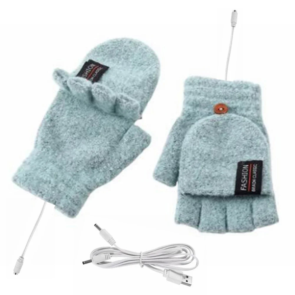 Lisslune | USB rechargeable warm wave heated gloves