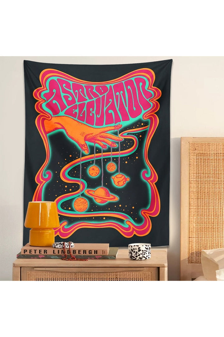 Lisslune | Planet Wall Tapestry