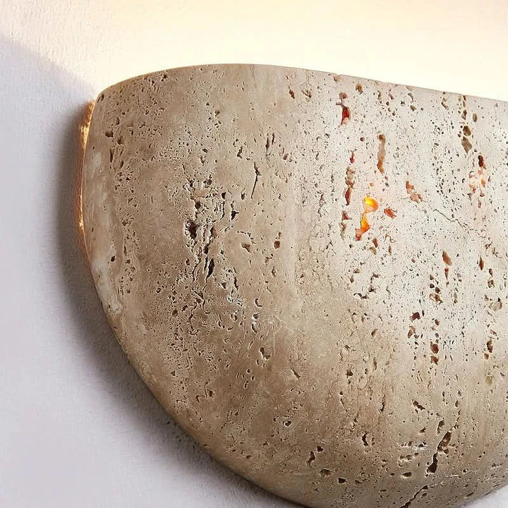 Lisslune | Stone Wall Lamp – Retro Wabi-Sabi LED Light
