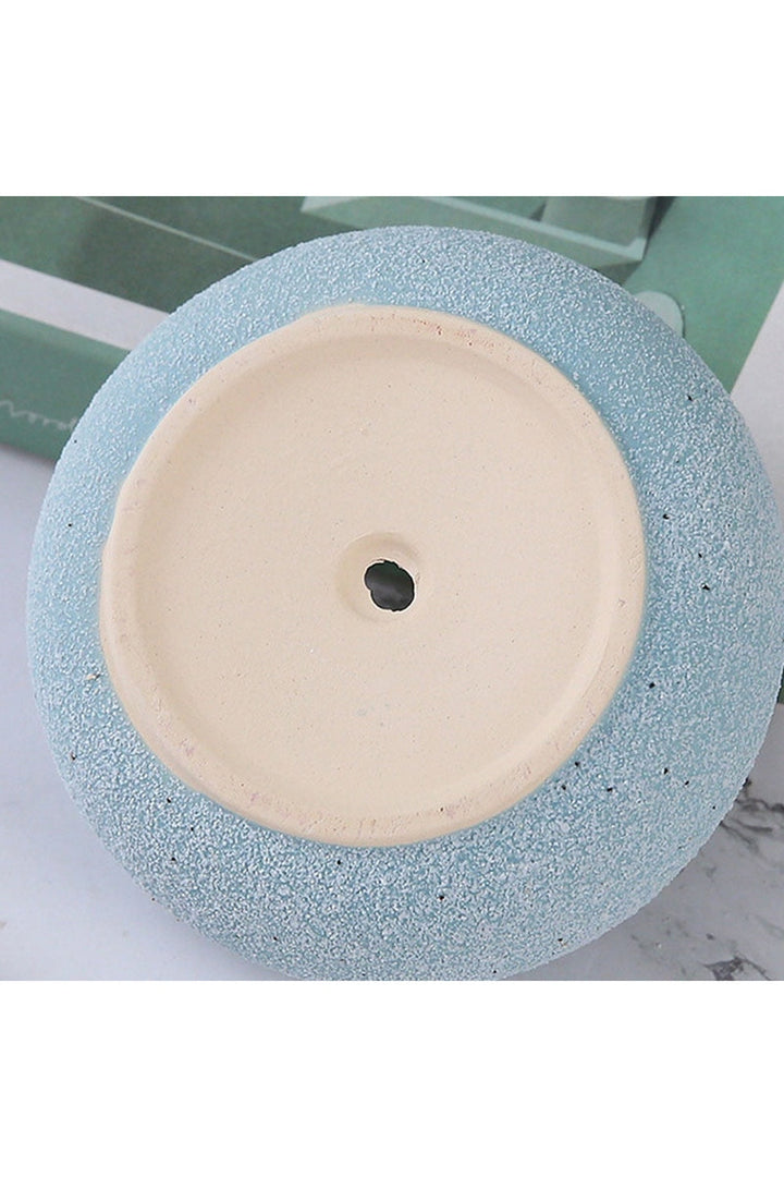 Lisslune | Frosted Stone Flower Pot