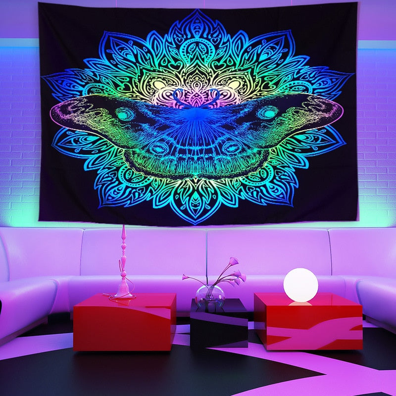 Lisslune | Colorful Glowing Luminous Tapestry