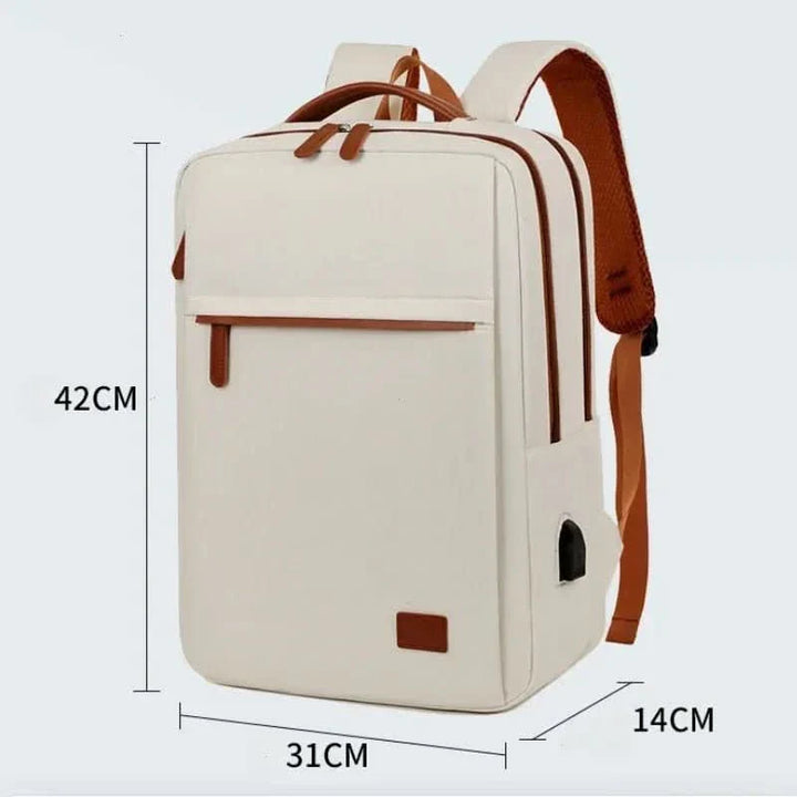 Lisslune | Multifunctional travel backpack with laptop compartment and USB port