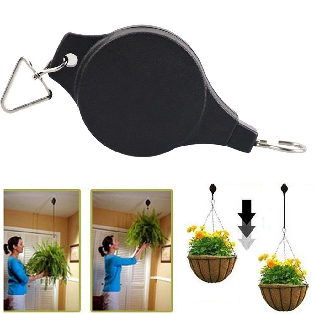 Lisslune | Swiveling Traffic Light Lifter for Hanging Plants (20KG Load Capacity)