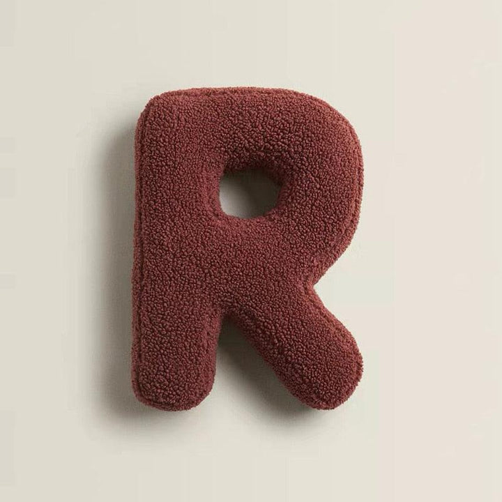 Lisslune | Delightful English Letters Plush Cushion - Cozy Home Accessory