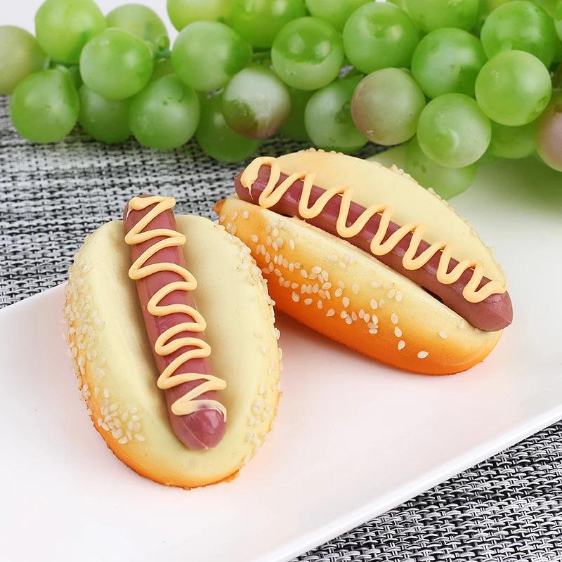 Lisslune | Realistic PU Sausage Advertisement Display Prop for Hotdog Locations