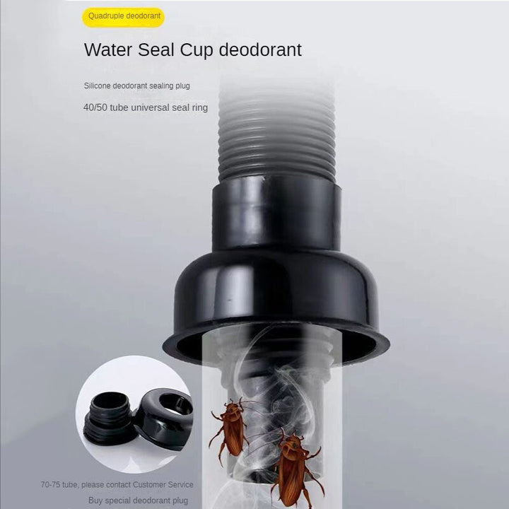 Lisslune | Universal Easy Drain Foldable Pipe
