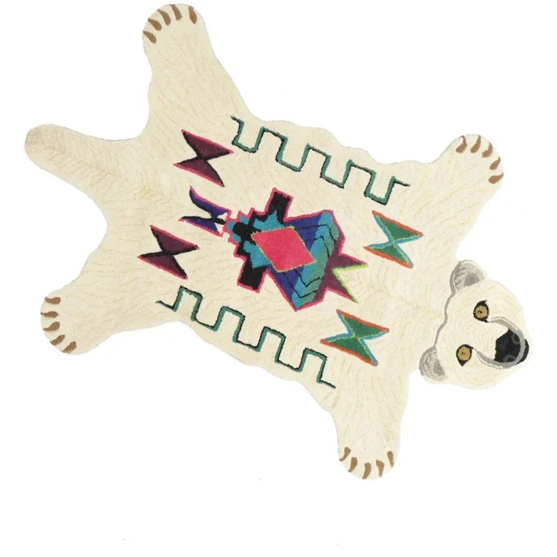 Rynx | ECO friendly material artificial animal carpet luxury living room decorative rugs comfortable soft bedroom carpet balcony rugs Tapis IG