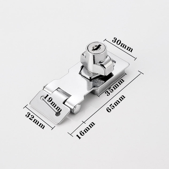 Lisslune | Cabinet Secure Stainless Steel Heavy Duty Drawer Lock