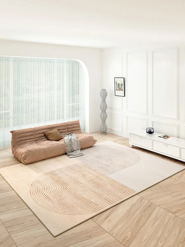 Rynx | Modern Minimalist Comfortable Line Rug Large Area Living Room Rug Soft Bedroom Rugs Luxury Home Decor Rugs tapis 양탄자