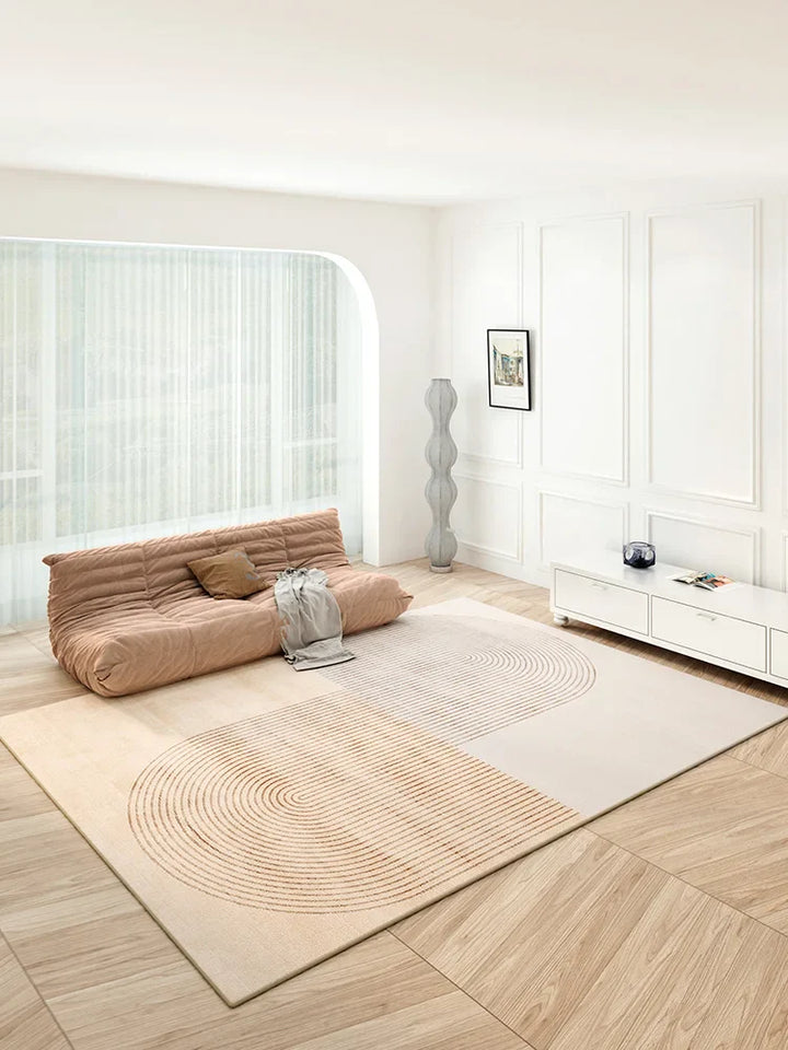 Rynx | Modern Minimalist Comfortable Line Rug Large Area Living Room Rug Soft Bedroom Rugs Luxury Home Decor Rugs tapis 양탄자
