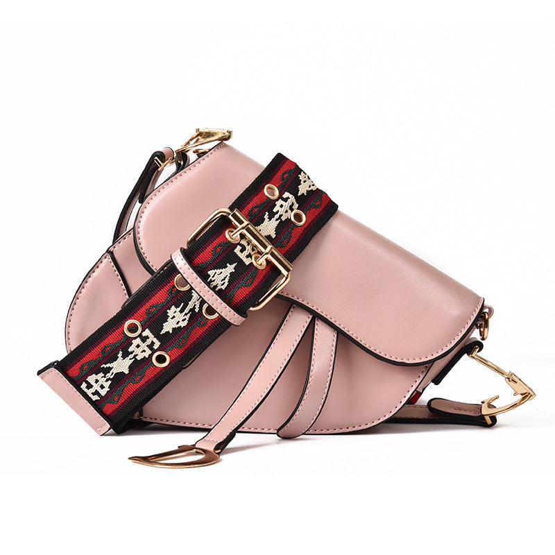 Lisslune | Luxurious Women's Shoulder Bag - exclusive PU - leather Saddle Bag