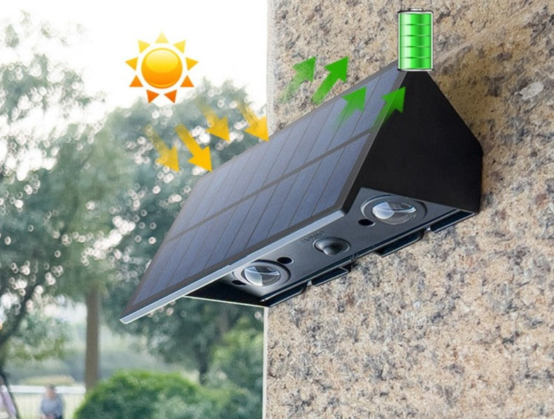 Lisslune | SensorGlow - Motion-Activated Solar Wall Lamp
