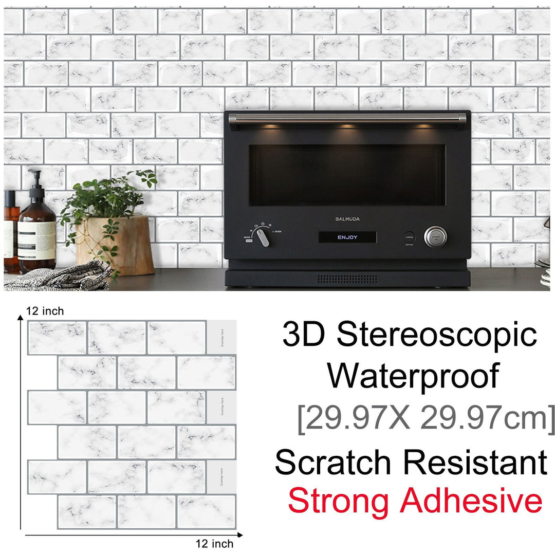 Lisslune | 3D Self-Adhesive Hexagonal Wall Stickers
