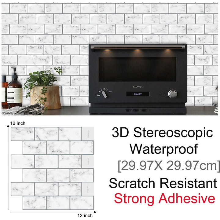 Lisslune | 3D Self-Adhesive Hexagonal Wall Stickers