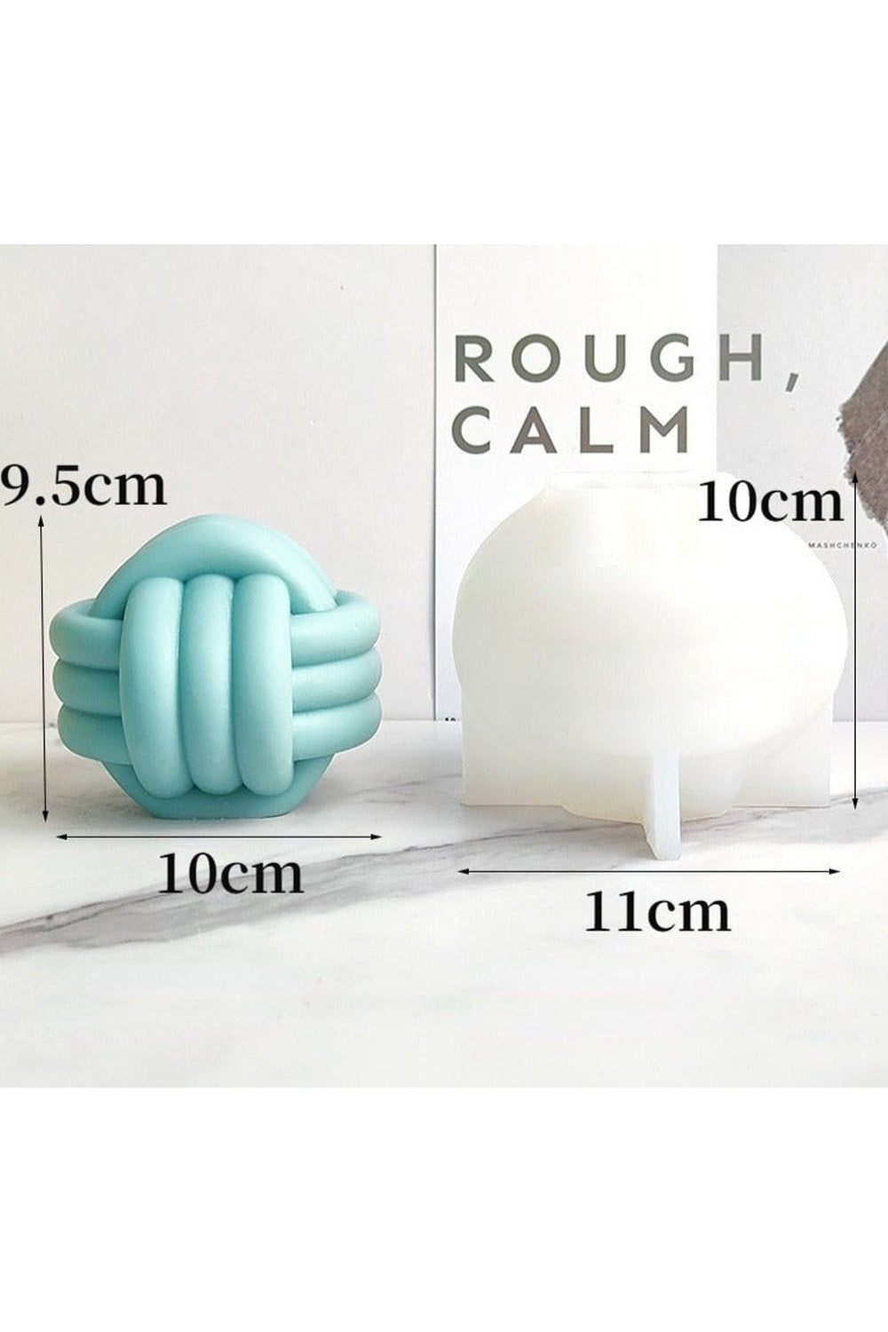 Lisslune | Cross Knot Soap Mold