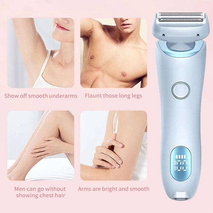 Lisslune | Silkell – Double head epilator & trimmer for women
