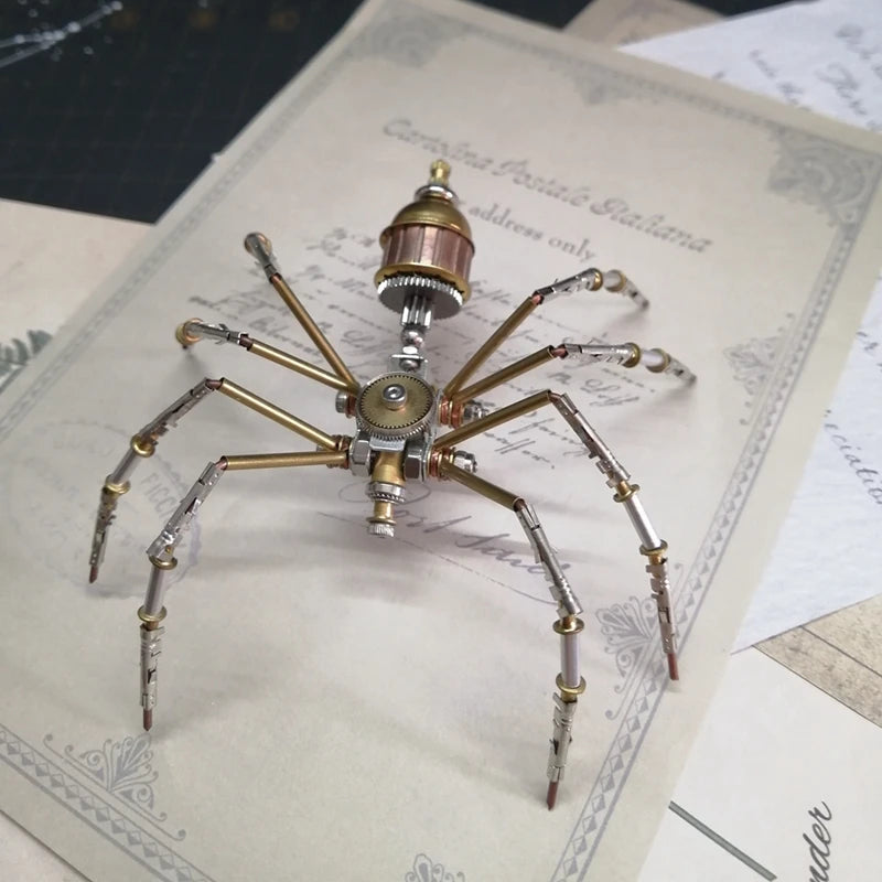 Lisslune | MechaSpider - Steampunk-inspired mechanical spider