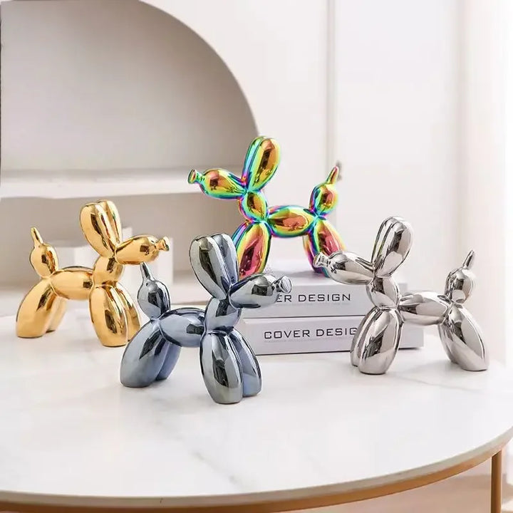 Lisslune | – Small dog sculpture made of balloons