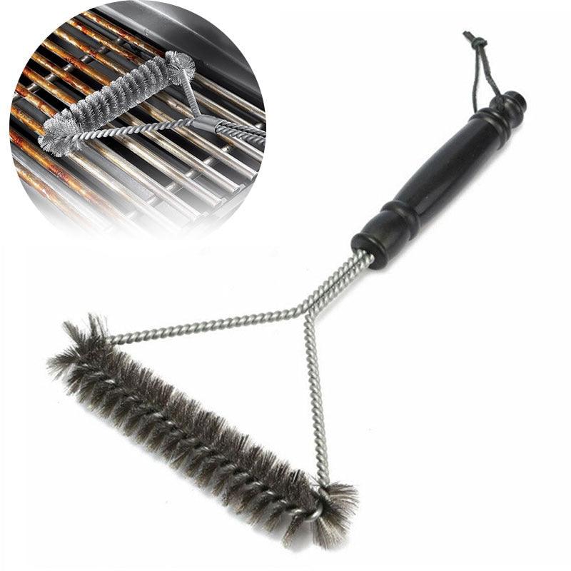 Lisslune | Ultimate Stainless Steel Grill Cleaning Brush - Essential BBQ Tool for Flawless Grates