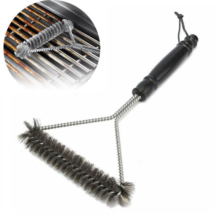 Lisslune | Ultimate Stainless Steel Grill Cleaning Brush - Essential BBQ Tool for Flawless Grates