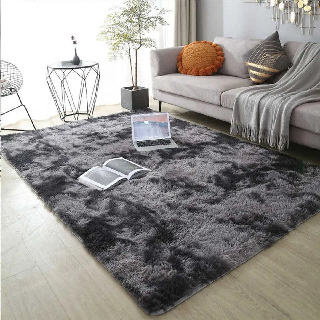 Lisslune | Fluffy Ultra Soft Non-Slip Rug with Memory Foam Cushion
