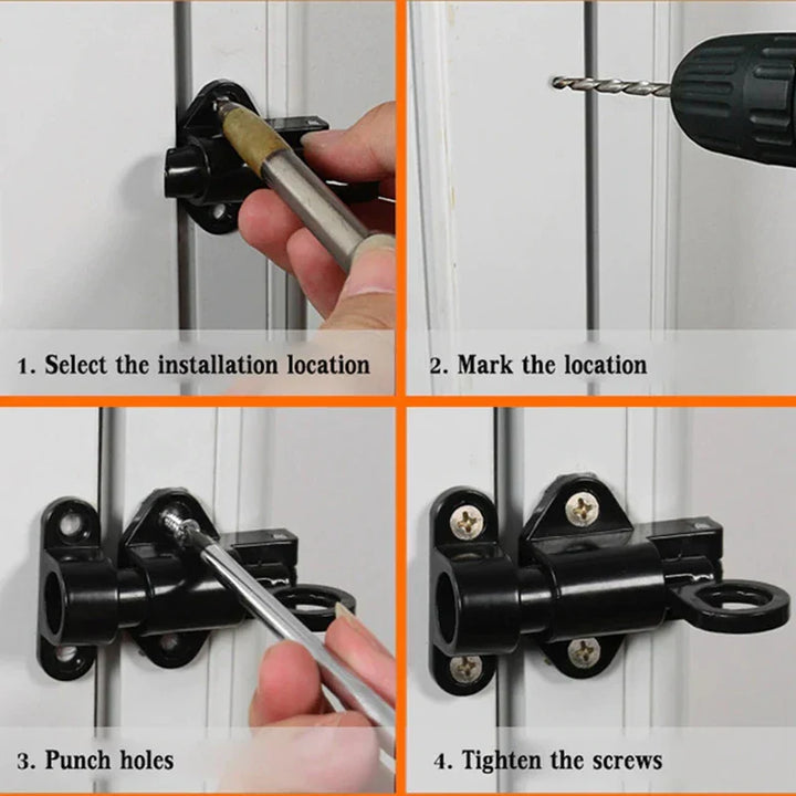 Lisslune | Easy Security Automatic Door Latch