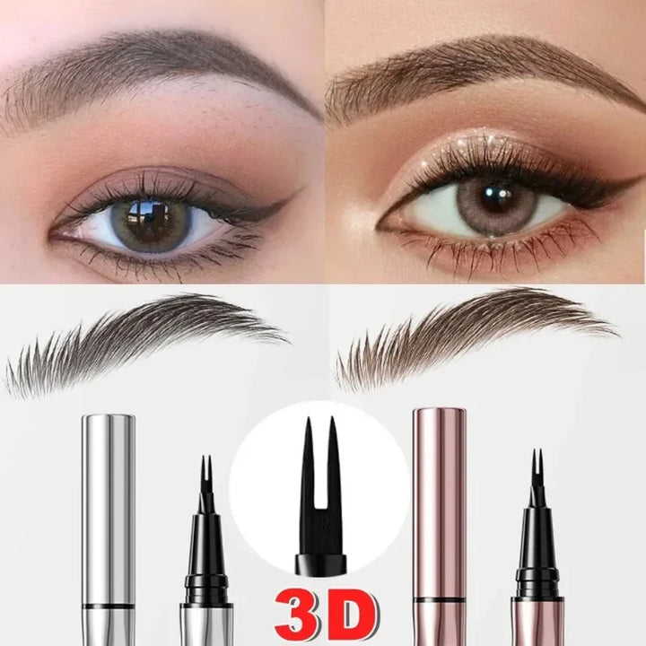 Rynx | Ultra-fine Wild Eyebrow Pencil Long-lasting Easy to Grip Eyebrow Tattoo Waterproof Thin Liquid Silkworm Eyebrow Pencil Makeup